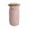 Furry Home Urban Parka for Dogs — Pink | Sherpa-Lined Winter Coat with Faux Fur Hood