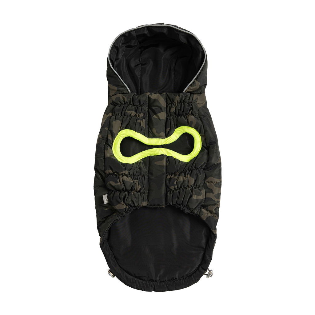 Recycled Eco Parka for Dogs — Camouflage | Made from Recycled Plastic Bottles | Water Repellent | Furry Home