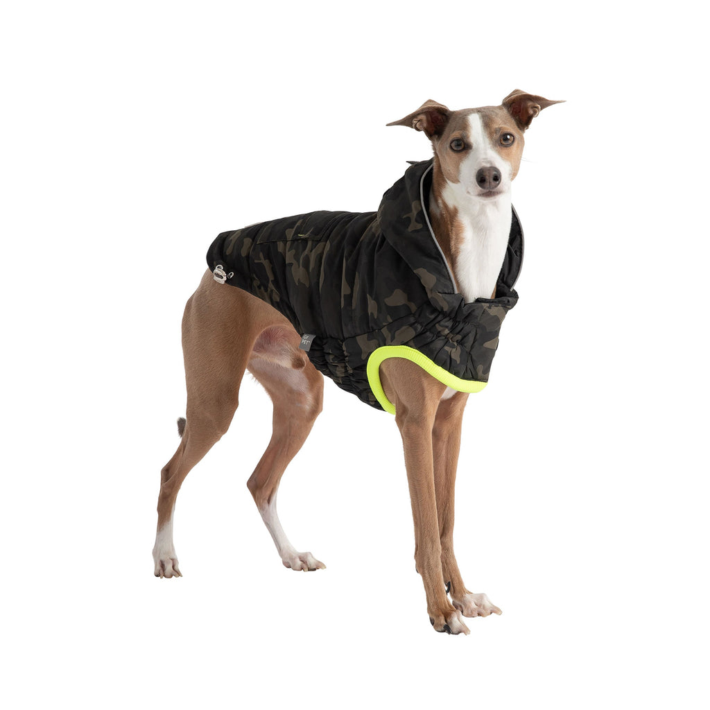 Recycled Eco Parka for Dogs — Camouflage | Made from Recycled Plastic Bottles | Water Repellent | Furry Home