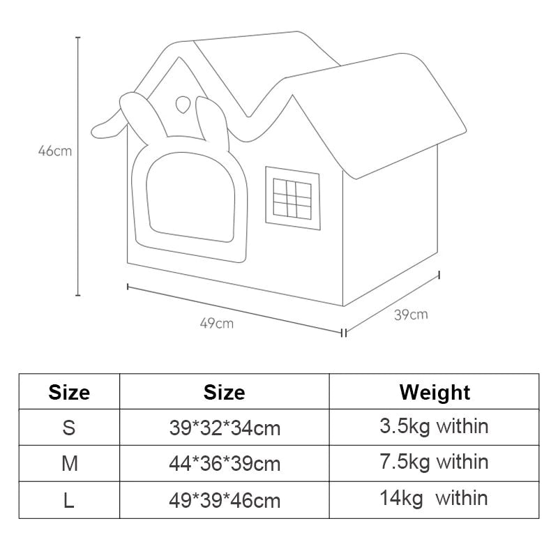 Furry Hideaway Plush Pet House — Removable Roof, Superior Insulation & Easy Clean | Furry Home