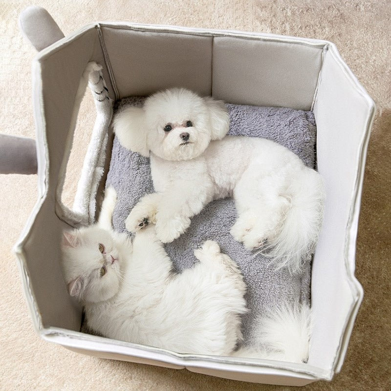 Furry Hideaway Plush Pet House — Removable Roof, Superior Insulation & Easy Clean | Furry Home
