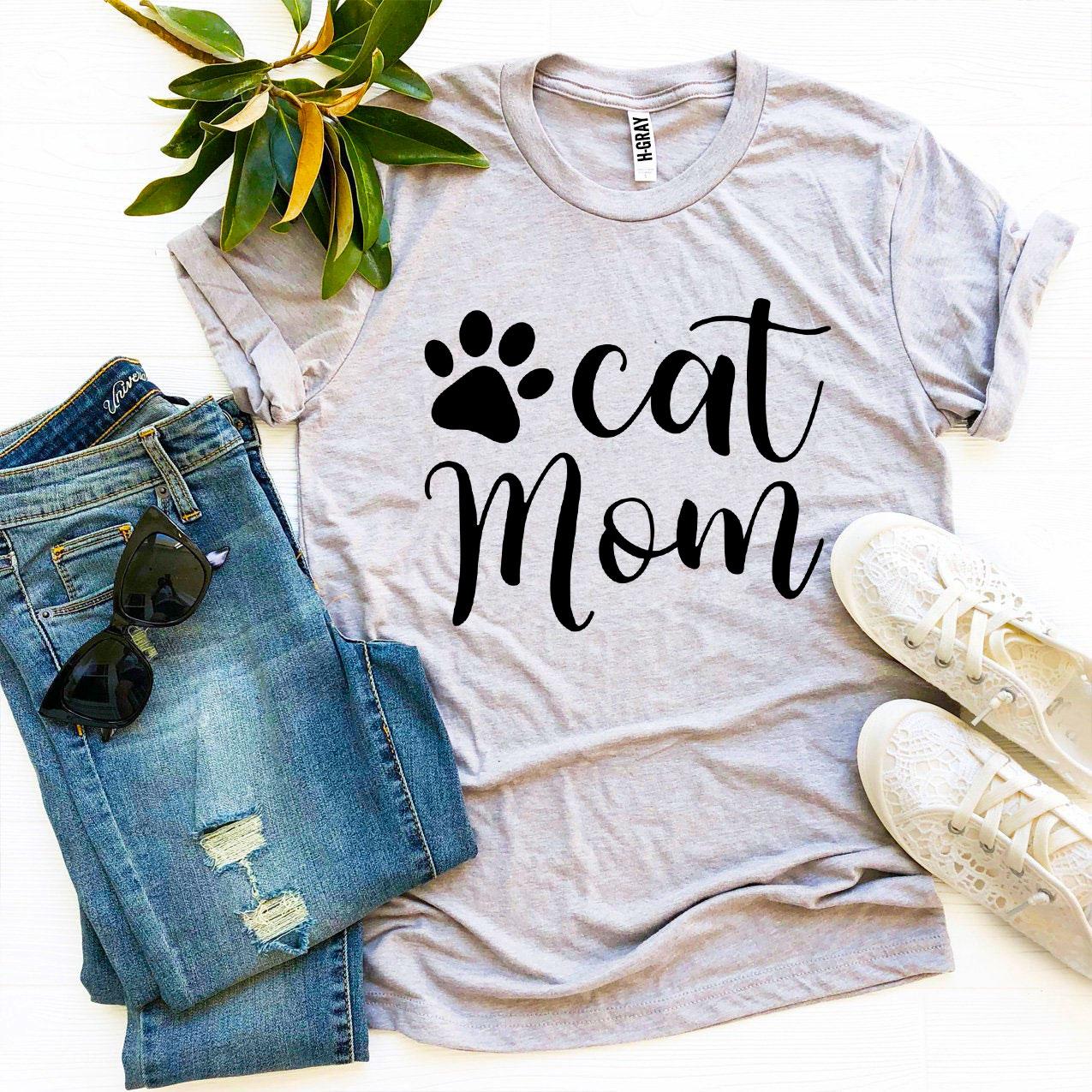 Cat Mom T-Shirt — Proudly Wearing the Best Title Ever | Soft Premium Cotton | Furry Home