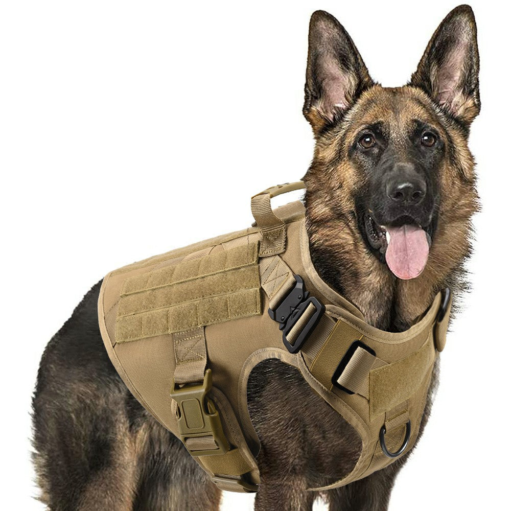 Furry Home Military Tactical Dog Harness & Leash Set