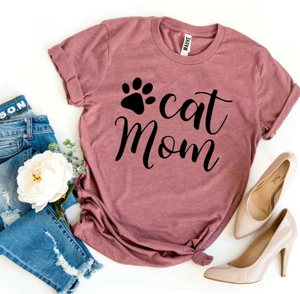 Cat Mom T-Shirt — Proudly Wearing the Best Title Ever | Soft Premium Cotton | Furry Home