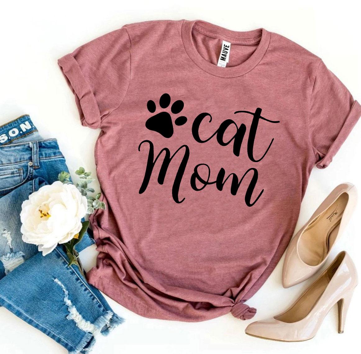 Cat Mom T-Shirt — Proudly Wearing the Best Title Ever | Soft Premium Cotton | Furry Home