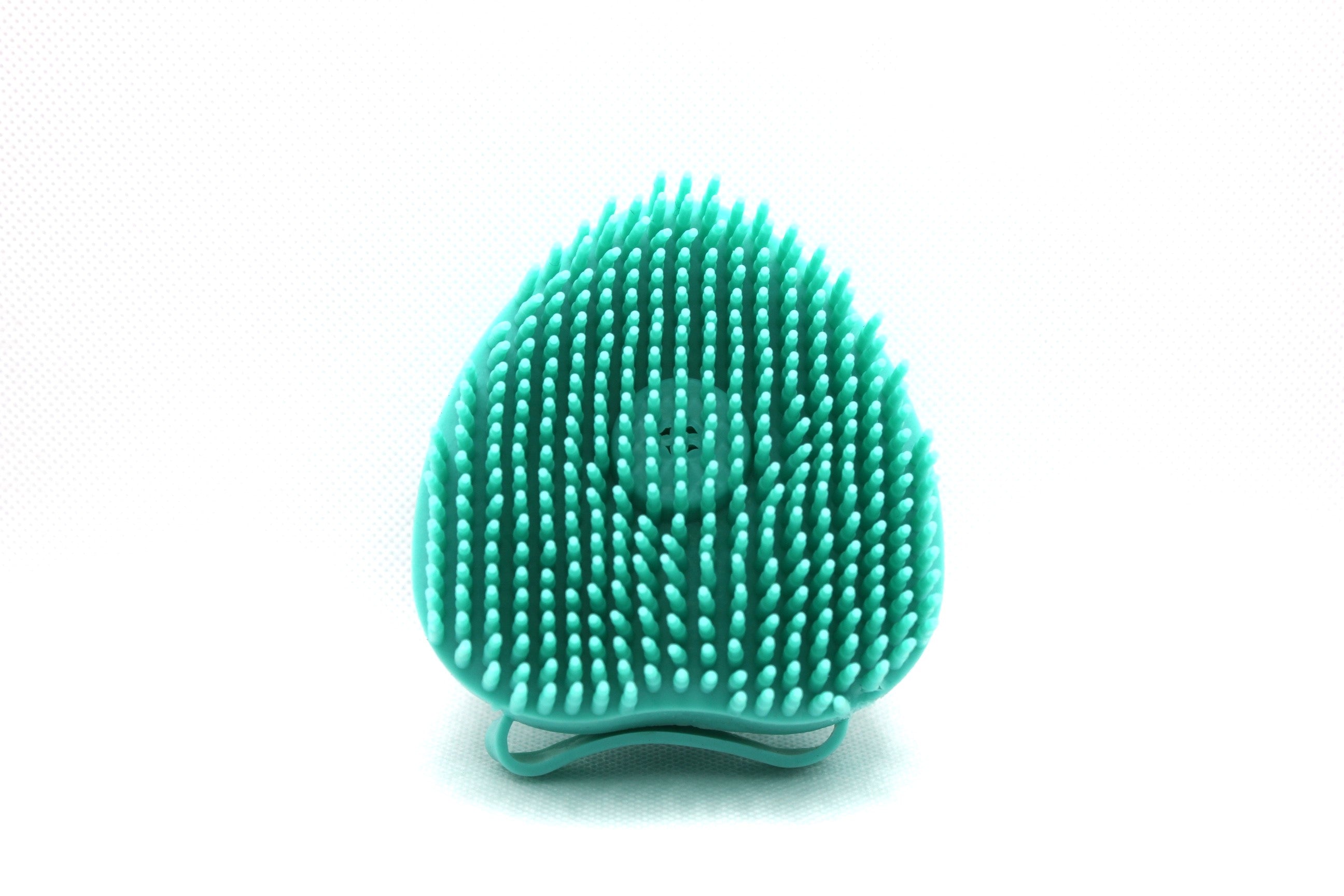BrushPro Silicone Pet Bath Brush — Built-In Shampoo Dispenser | Dogs & Cats | Furry Home