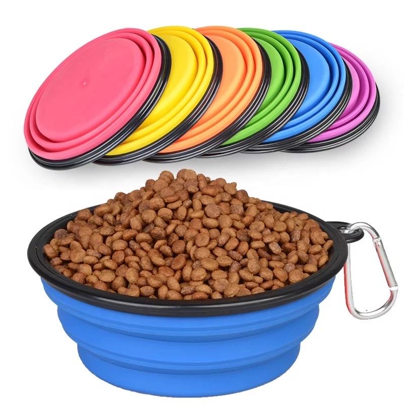 FoldnFeed Collapsible Silicone Pet Bowl — 1000ml Travel Bowl for Dogs & Cats | Furry Home