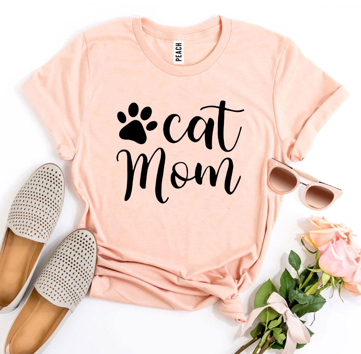 Cat Mom T-Shirt — Proudly Wearing the Best Title Ever | Soft Premium Cotton | Furry Home